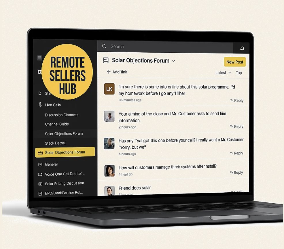 Remote Sellers Hub community